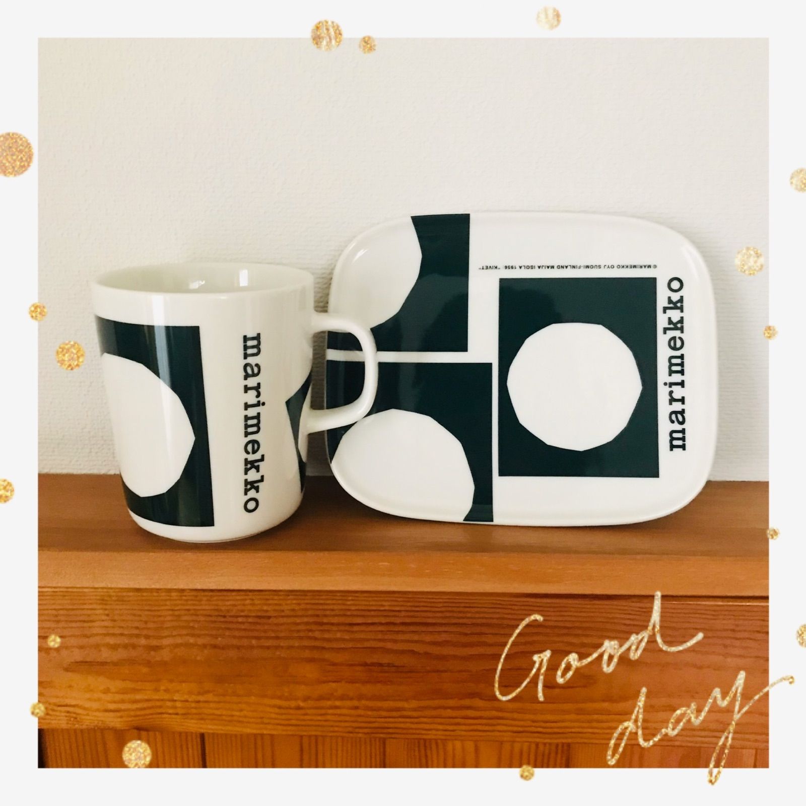 Marimekko マリメッコ 食器 ファブリックボード5点セット 