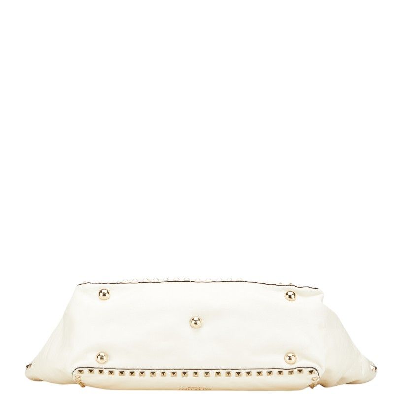 お買い得！！★Valentino★ Rockstud ナッパレザー ハンドバッグ ヴァレンティノ ロックスタッズ ハンドバッグ ショルダーバッグ