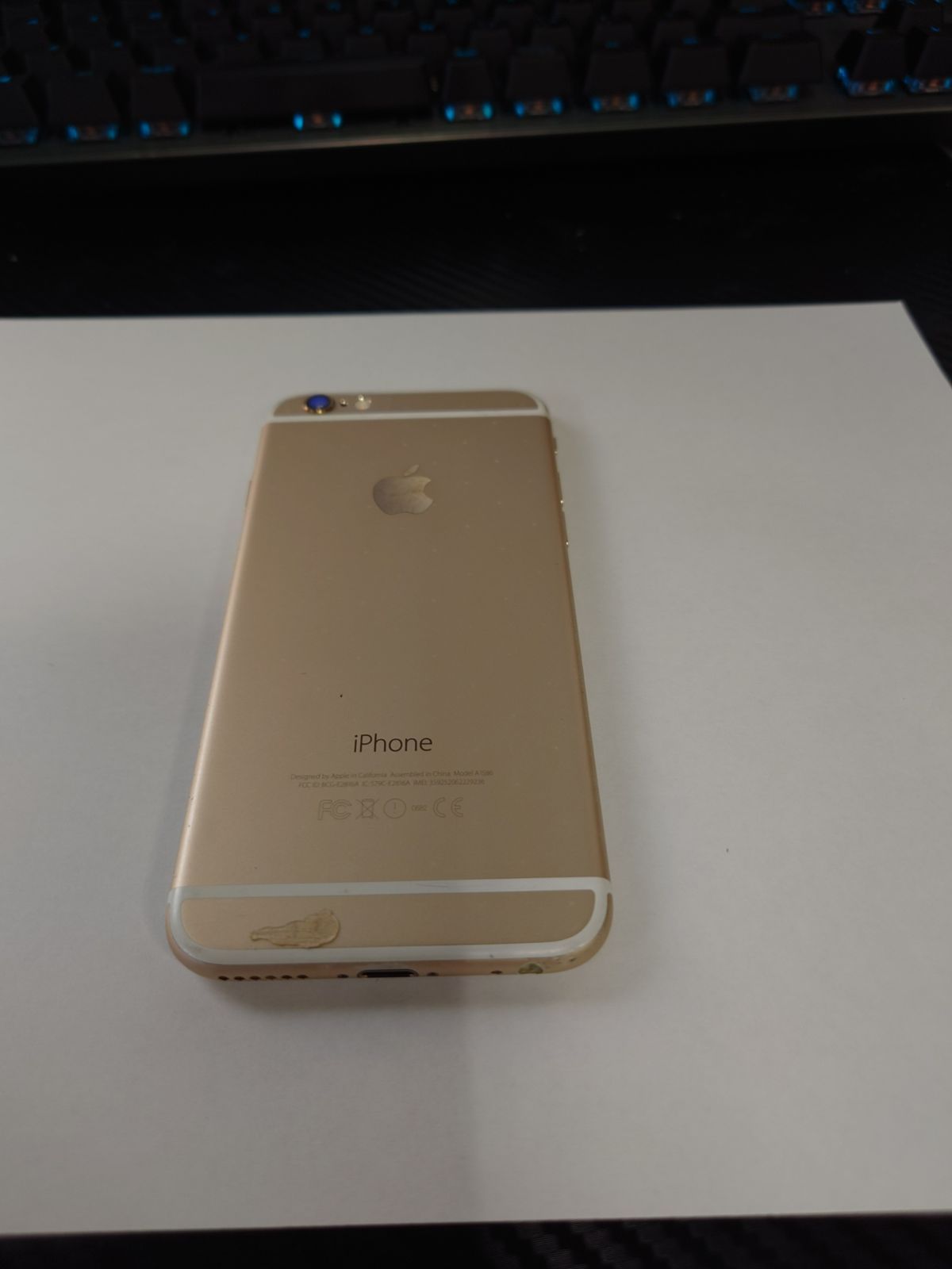 Apple iPhone 6 gold 64GB docomo 中古品】Apple iPhone 6 iPhone 6