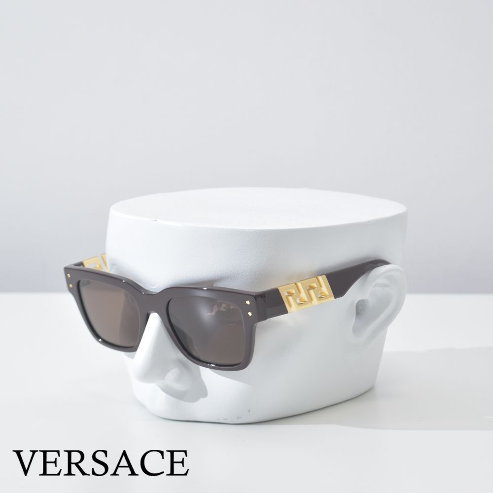 ヴェルサーチ サングラス メンズ ブラウン グレカ ブランド VERSACE ハイブランド ベルサーチ VE4421-O53567352 - メルカリ