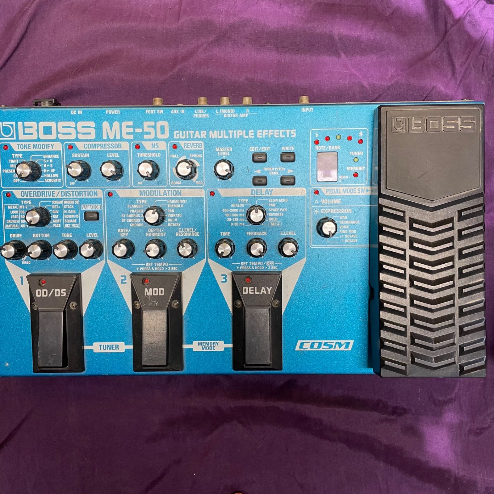 BOSS ME-50 エフェクター　マルチエフェクター　ジャンク Amazon.co.jp: BOSS ME-50 ギターマルチエフェクター : 楽器