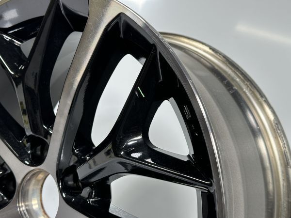 シビック FK7 純正 アルミホイール×1本 黒/黒ポリッシュ 18