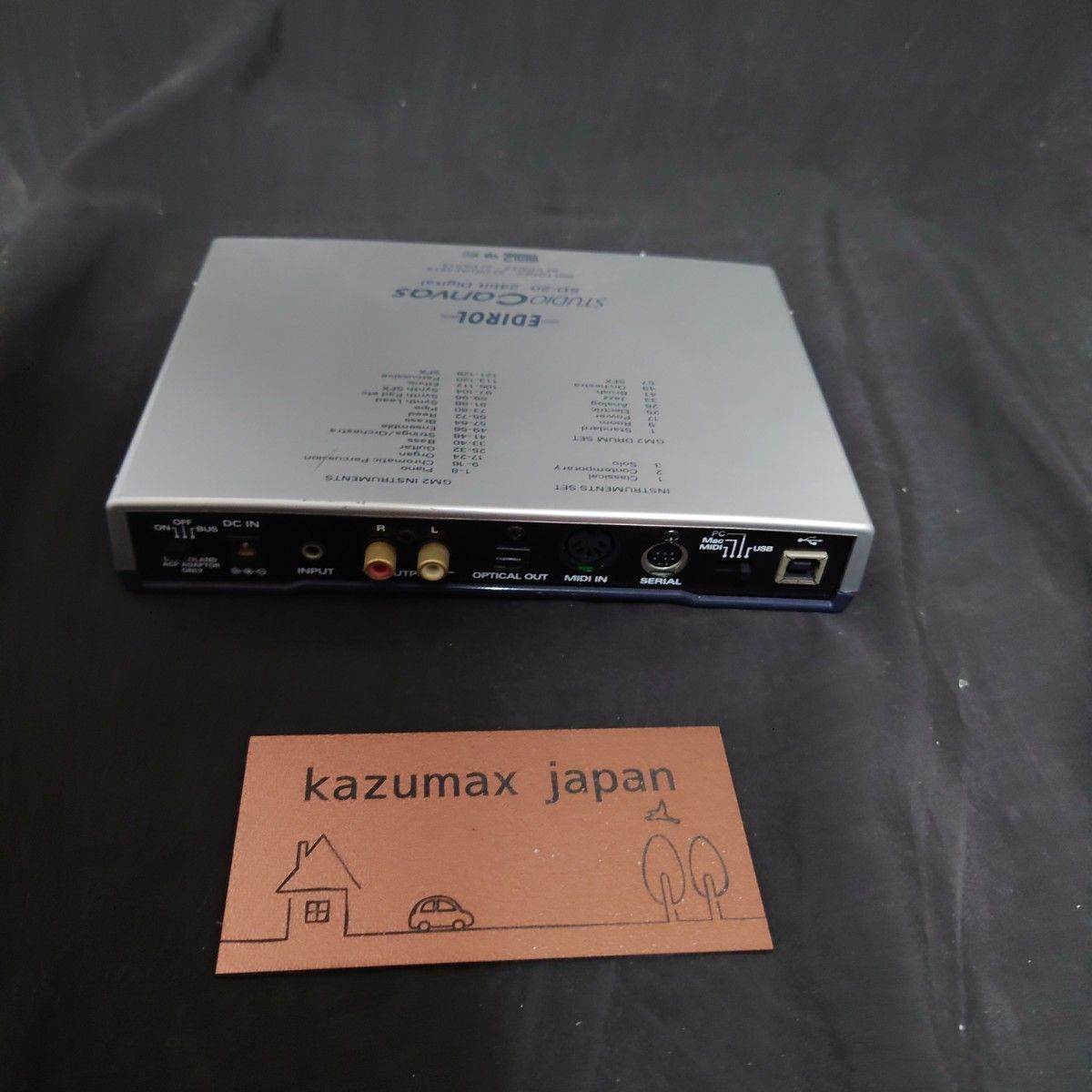 【中古品】Roland SD-20 roland sd-20 Roland Studio Canvas SD-20 24ビットデジタルMIDI