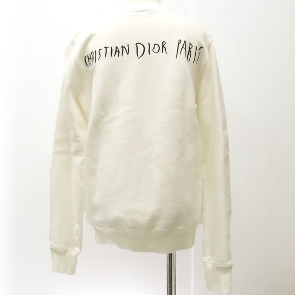 Christian Dior × Raymond Pettibon スウェット XXS 白 クルーネック ...