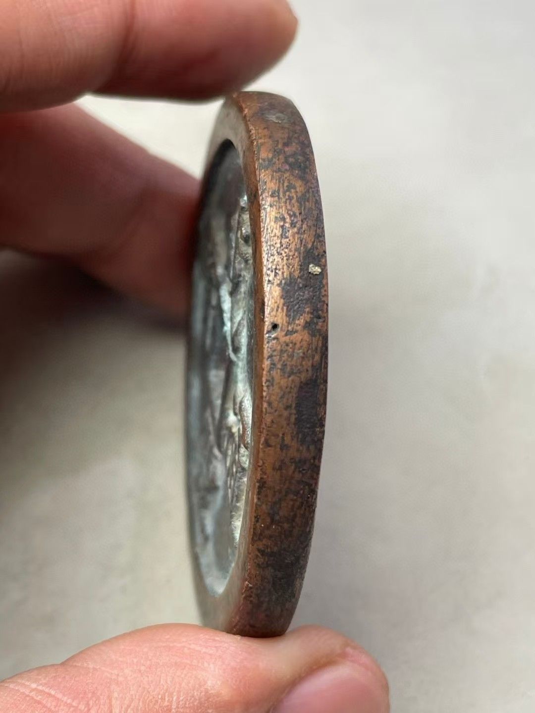 中國古錢幣.咸豐重寶.銅錢.硬幣.銅貨.中國古美術品