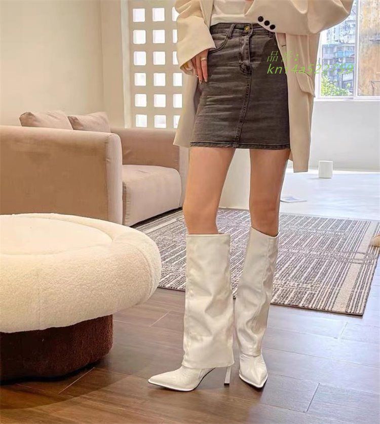 ロングブーツ韓国ファッションレディース7SHO-65 kni4a522759