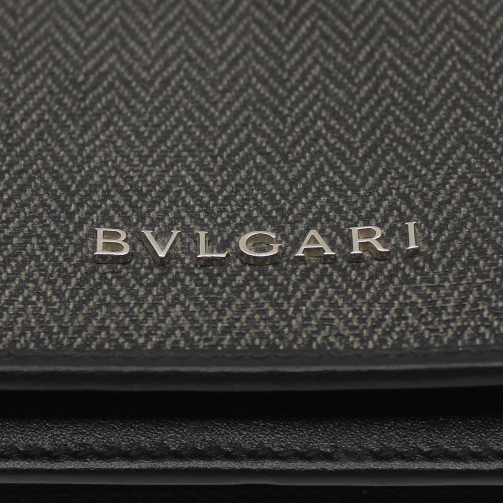 □BVLGARI【ブルガリ】32588 ウィークエンド カードケース 名刺入れ
