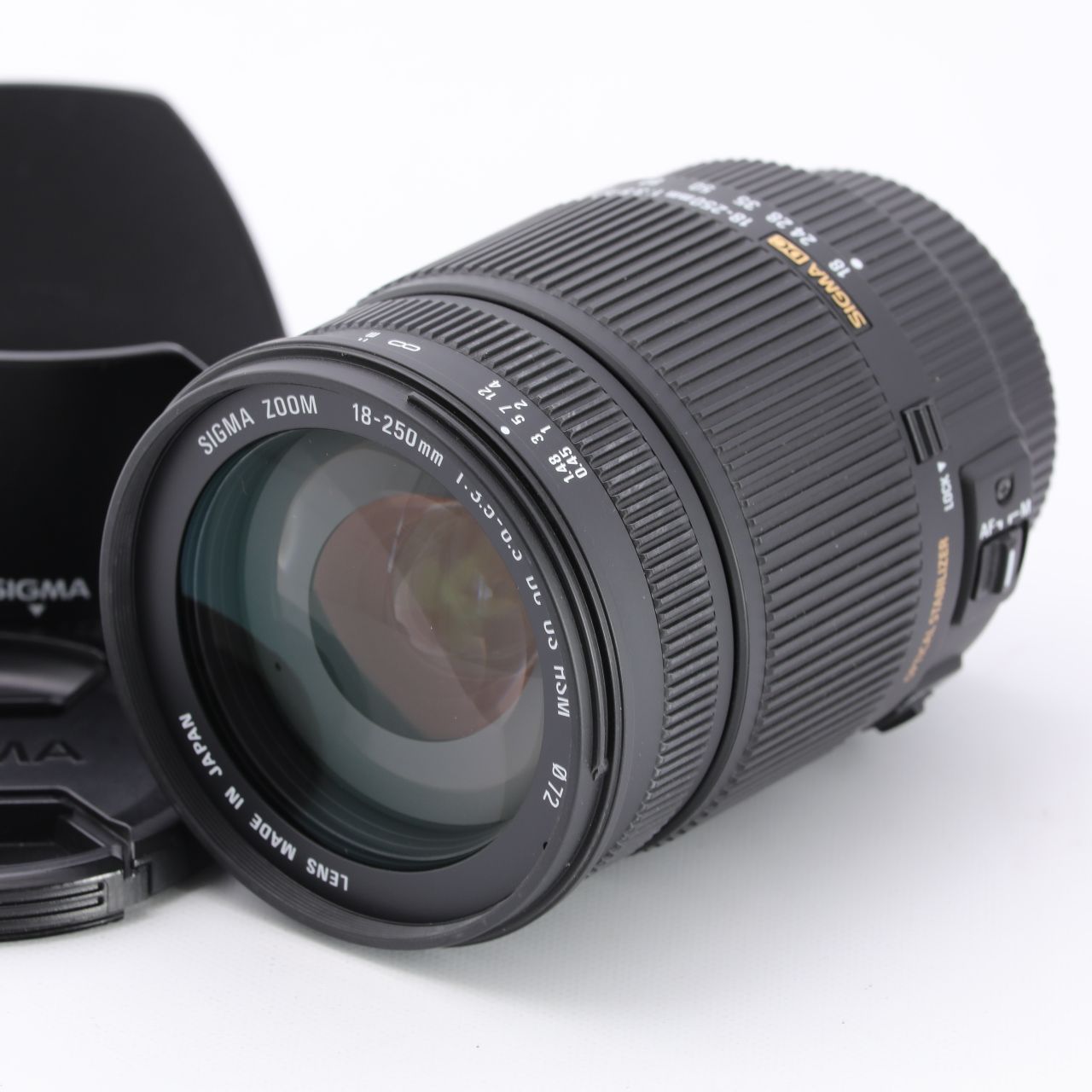 SIGMA 高倍率ズームレンズ 18-250mm F3.5-6.3 DC MACRO OS HSM ニコン