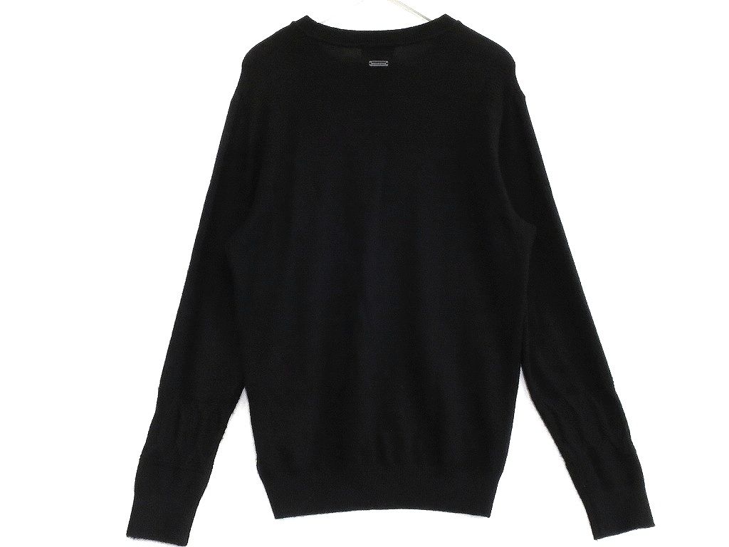 セントアンドリュース セーター 黒 カシミヤ100％ ニット レディース M ゴルフウェア St ANDREWS（美品）