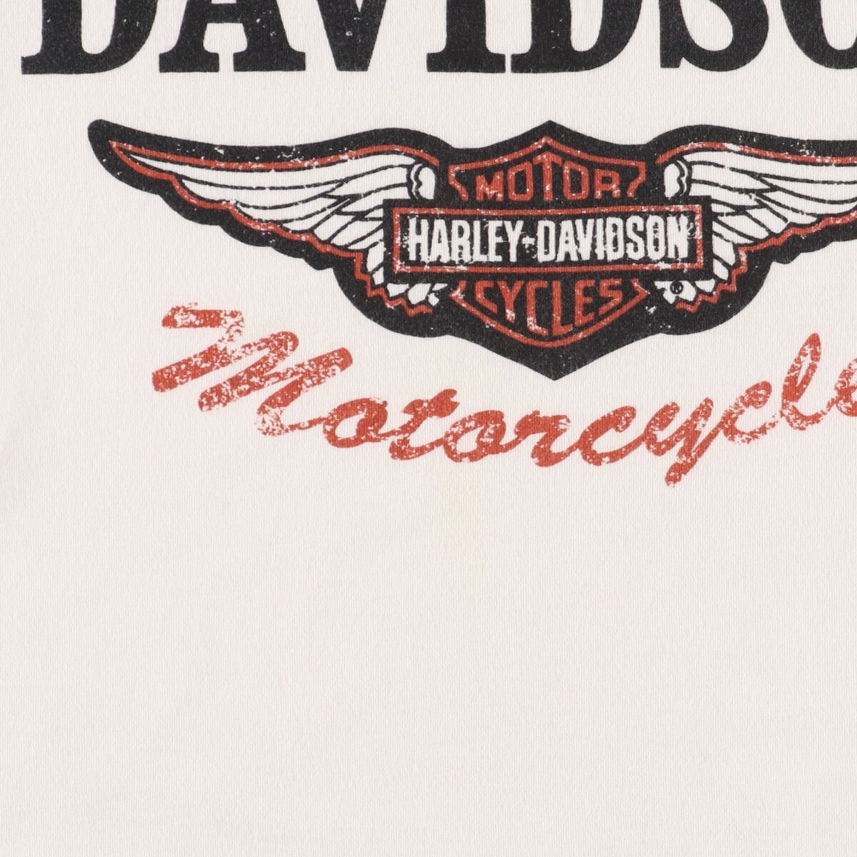 古着 ハーレーダビッドソン Harley-Davidson 五分袖 ラグラン モーター ...