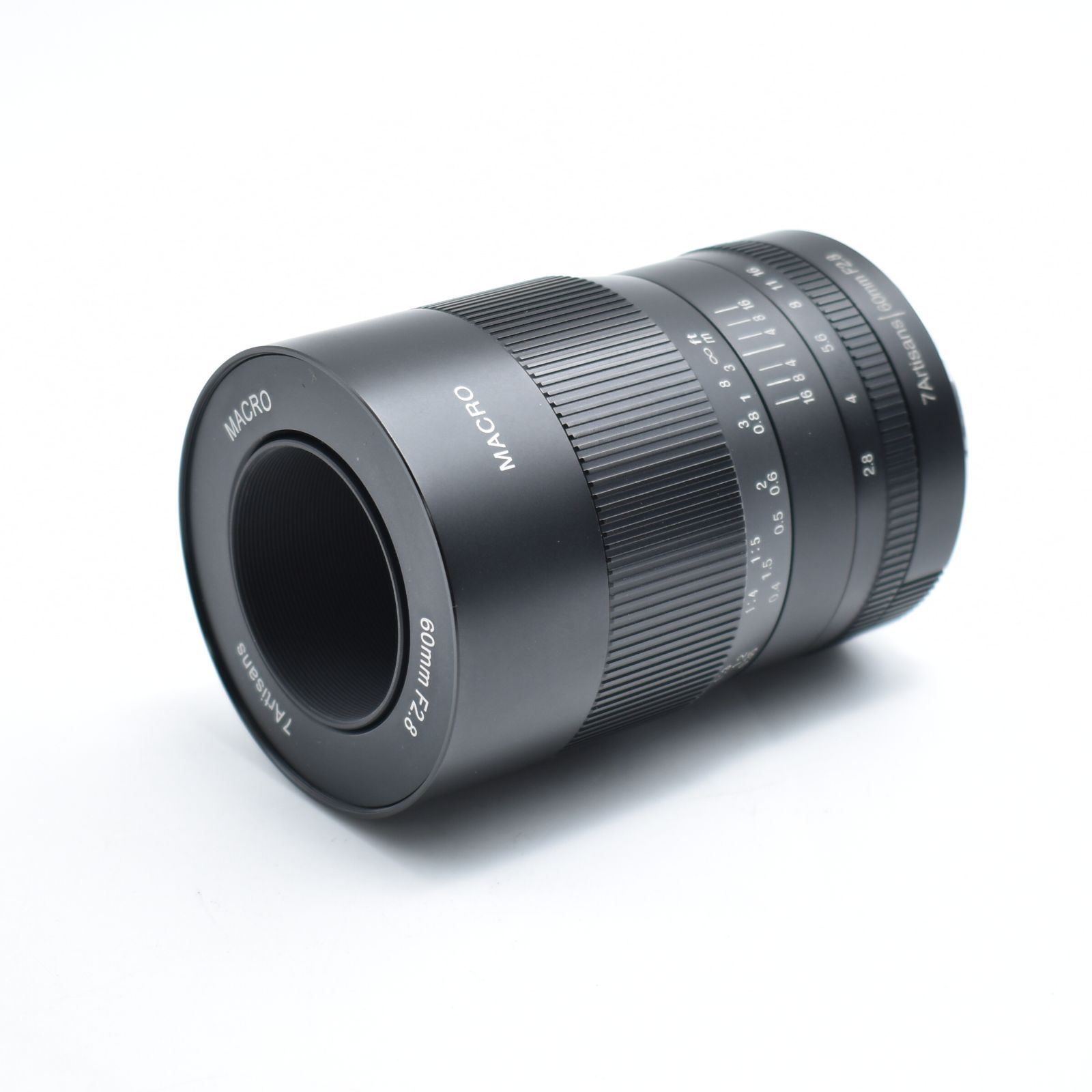 B 9342 七工匠 7Artisans 60mm F2.8 Macro マイクロフォーサーズ ブラック レンズ