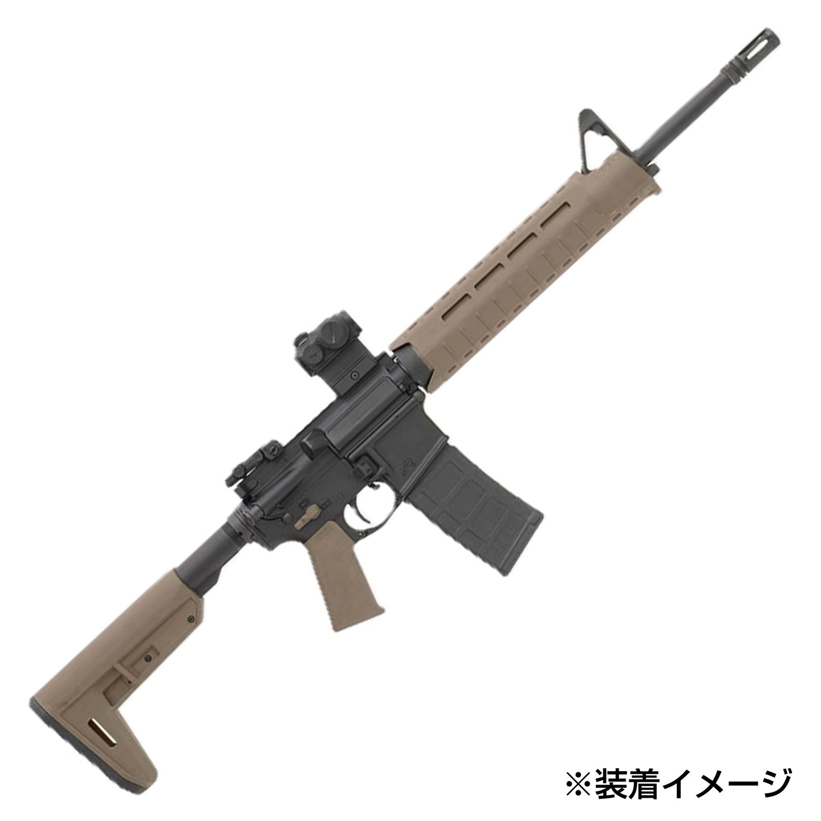 バットストック MOD1 ミルスペックチューブ対応 M4/AR-15用 STRIKE INDUSTRIES バットストック MOD1 ミルスペックチューブ