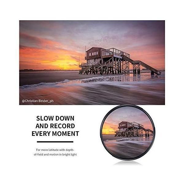 K F Concept NDフィルター 67 mm ND 4 8 64 1000フィルターセット 減光フィルター 超薄 撥水