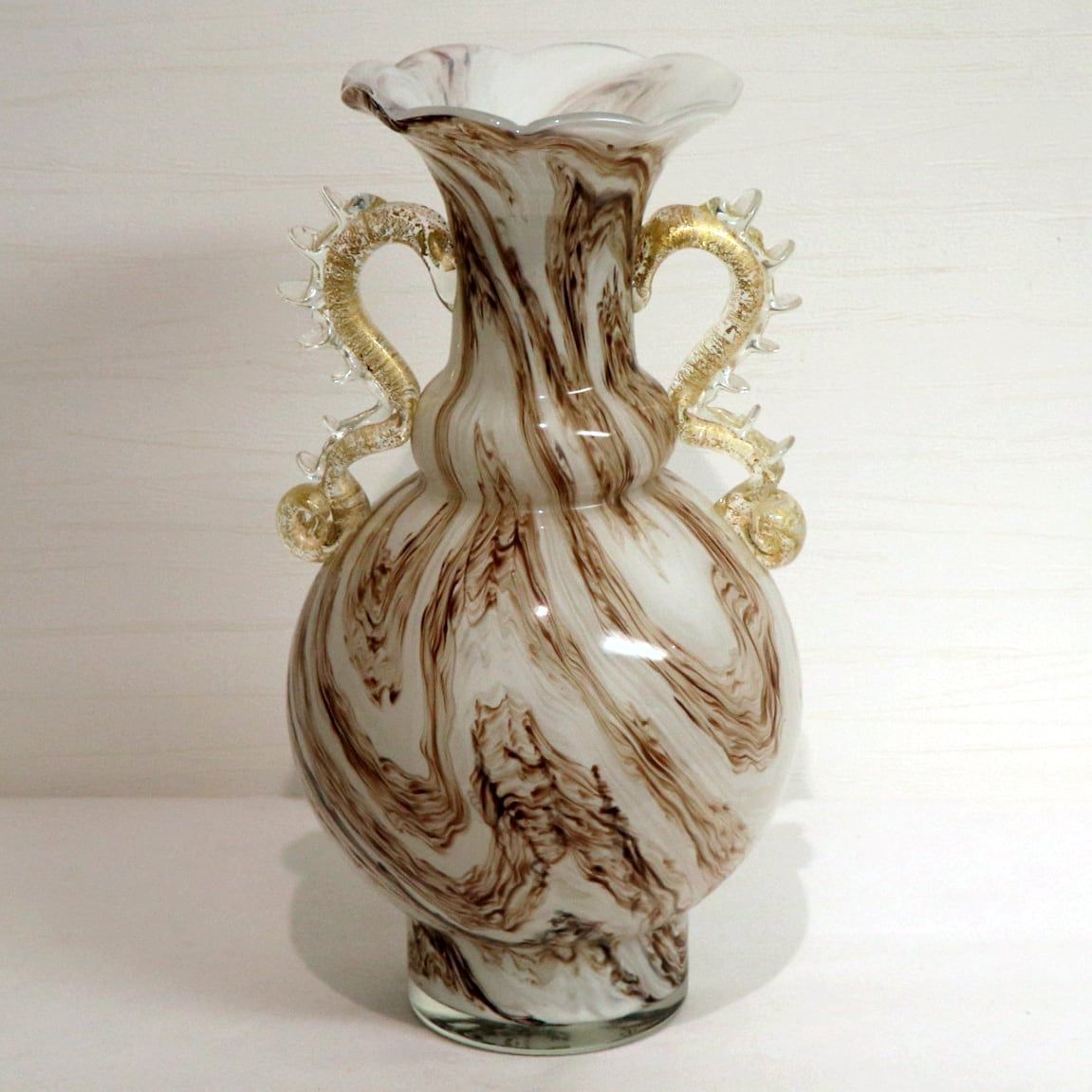 ガラス 花器 花瓶 No.200704-20 梱包サイズ80