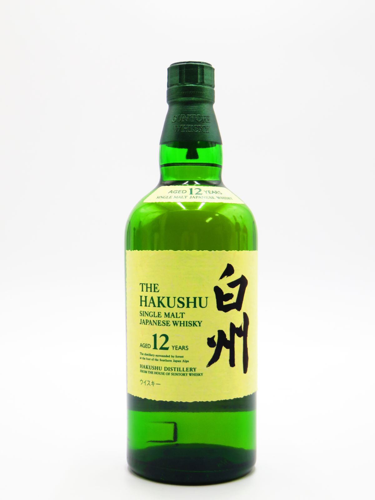 箱なし】THE HAKUSHU 12年 シングルモルトウイスキー サントリー