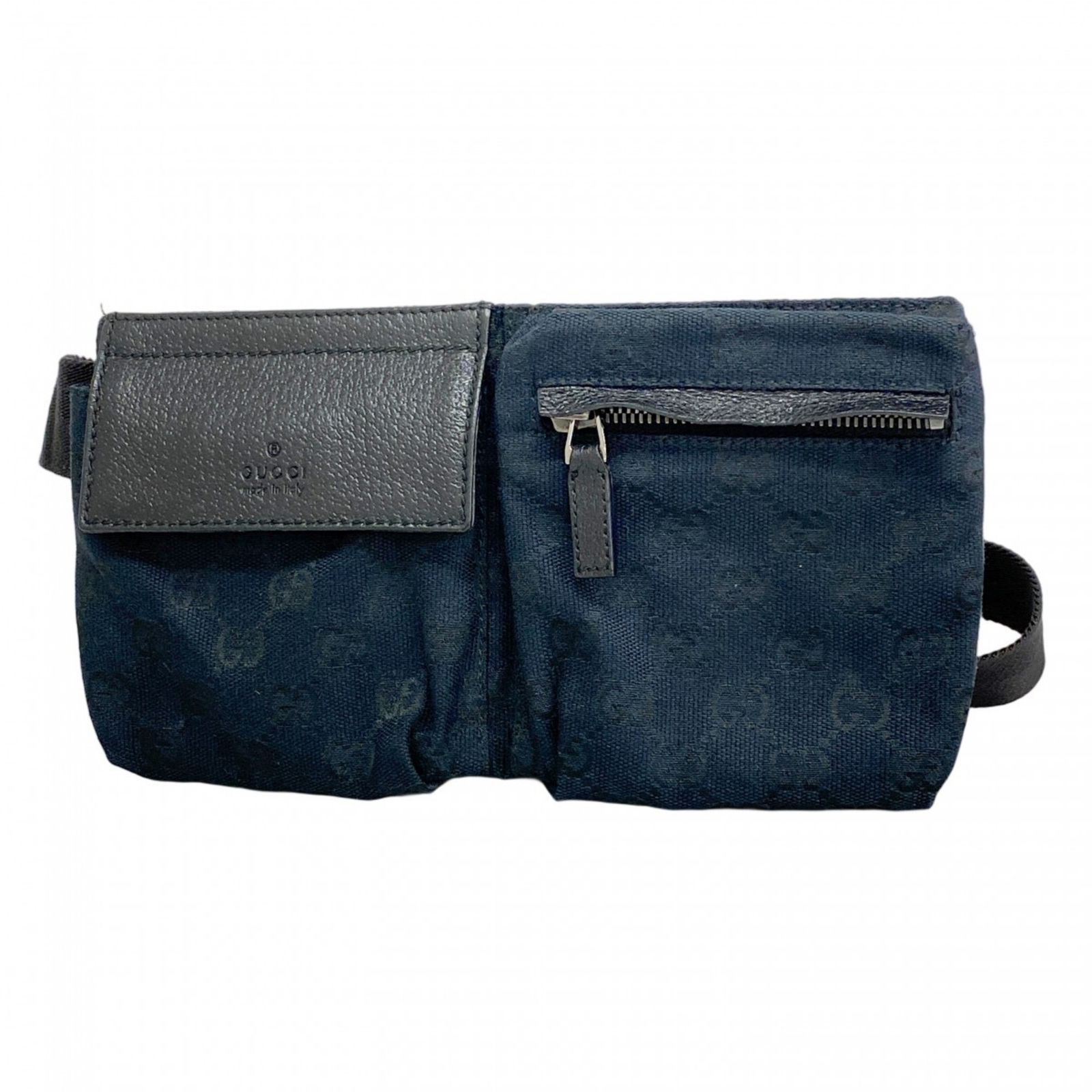 グッチ Gucci グッチ ウエストバッグ GGキャンバス 162962 キャンバス ブラック レディース