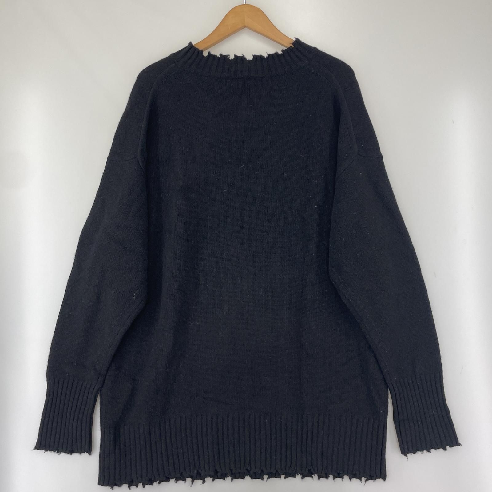 ESSEN.LAUTREAMONT エッセン ロートレアモンニット size38/ブラック 