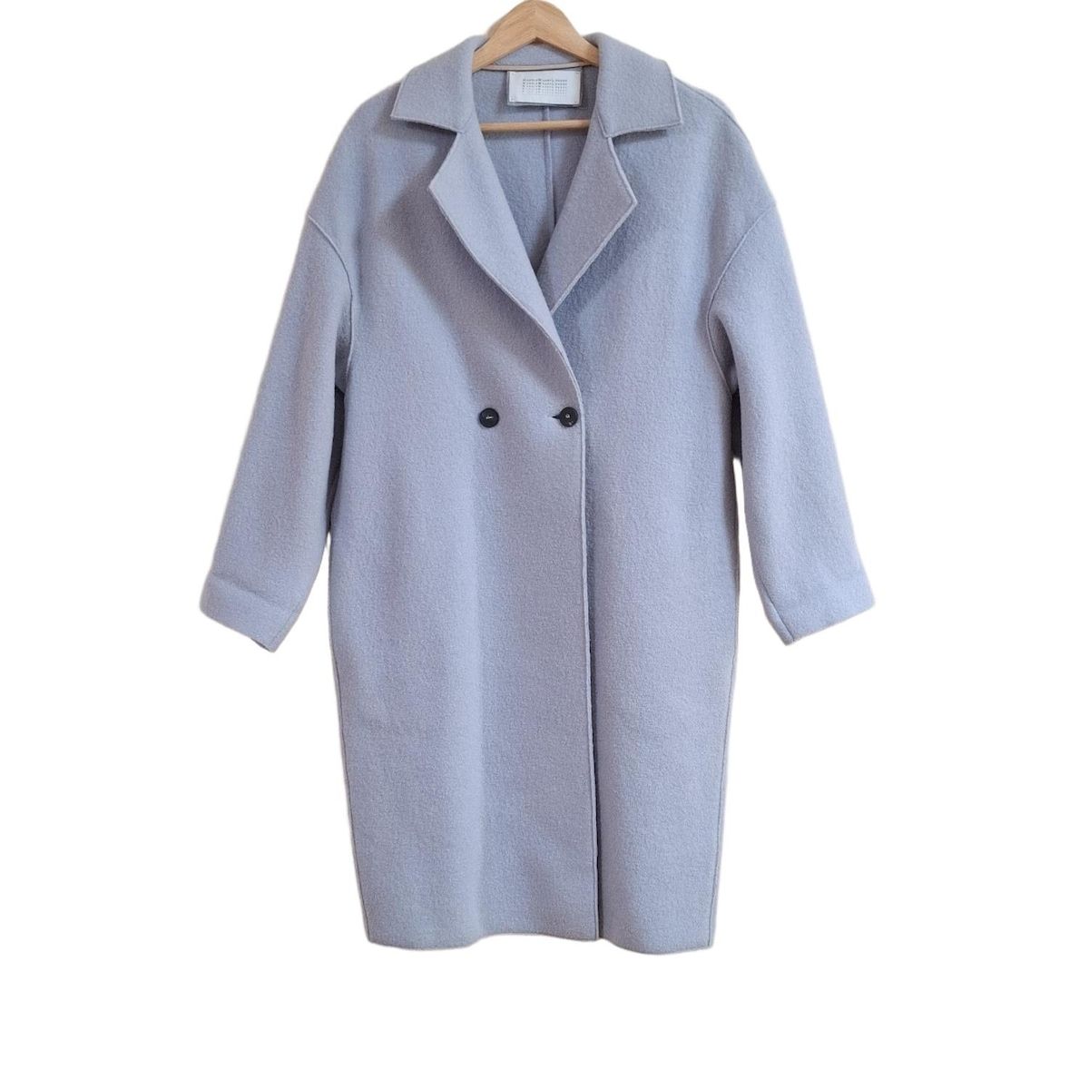 HARRIS WHARF LONDON ハリスワーフロンドン コート サイズ38IT レディース - ライトブルー 長袖 冬