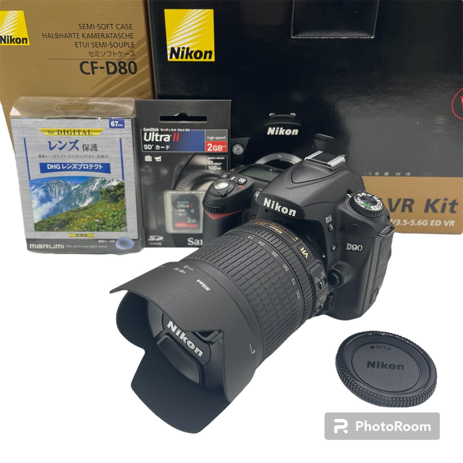 NIKON ニコン D90 18-105VR レンズキット Nikon デジタル一眼レフ 