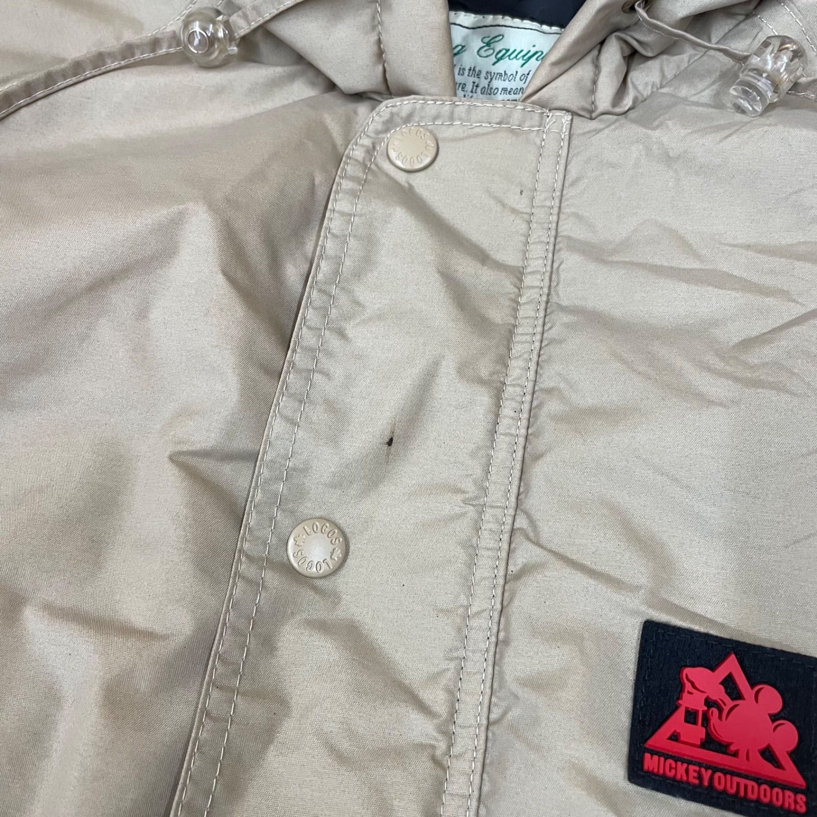 LOGOS × Disney MICKEY OUTDOORS M/Oウォームアップロングコート 
