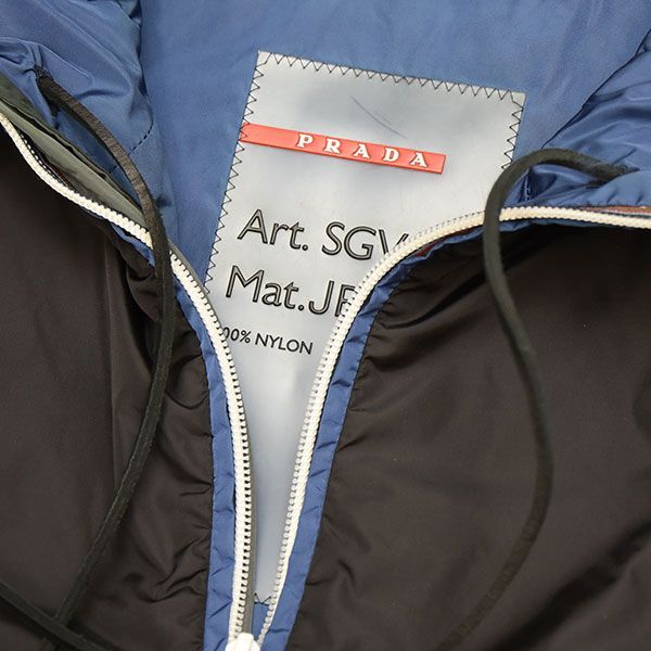 【超希少】PRADA SPORT プラダスポーツ セットアップ ナイロン PRADA SPORTS プラダスポーツ ナイロンアノラックパーカー プル