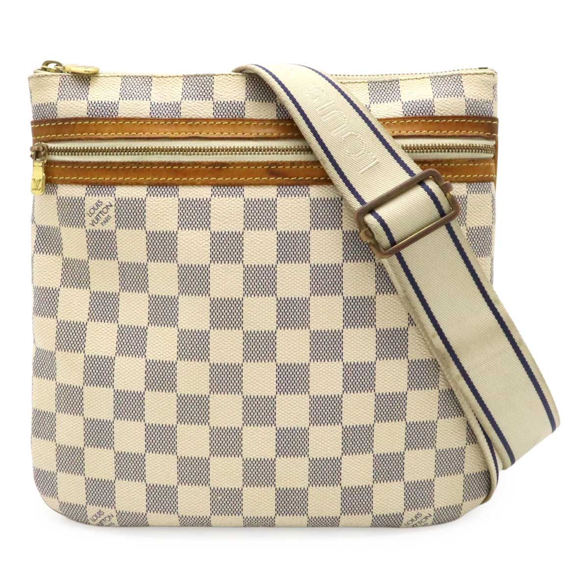 LOUIS VUITTON ルイ ヴィトン ダミエアズール ポシェット ボス