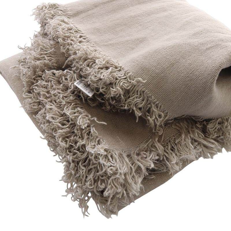 アソースメレ　リネン フリンジ付きストール 大判ストール ASAUCE MELER ストール レディース 「ASAUCE MELER/アソースメレ