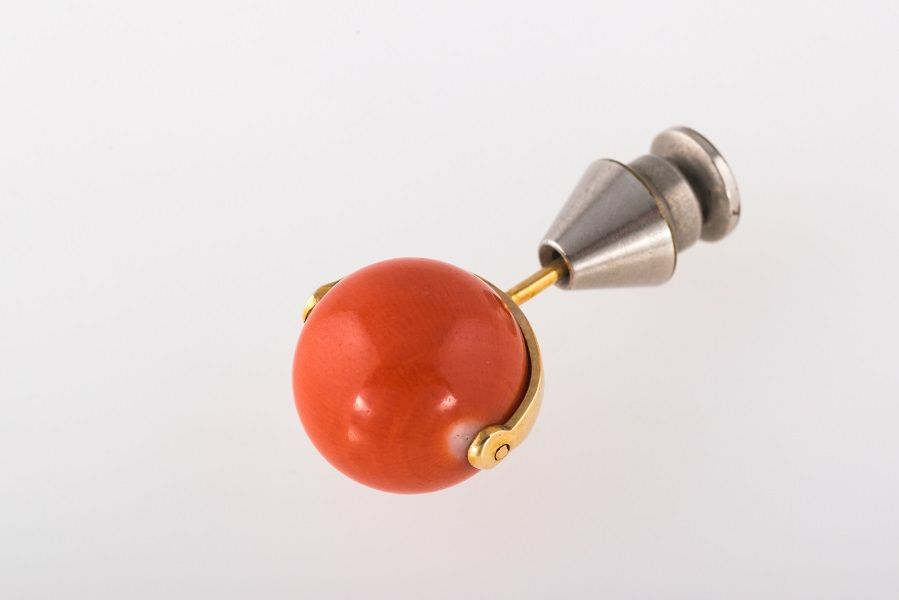 K18 珊瑚 ピンブローチ 品番p20-432 FORTGASGNV_COM_BR