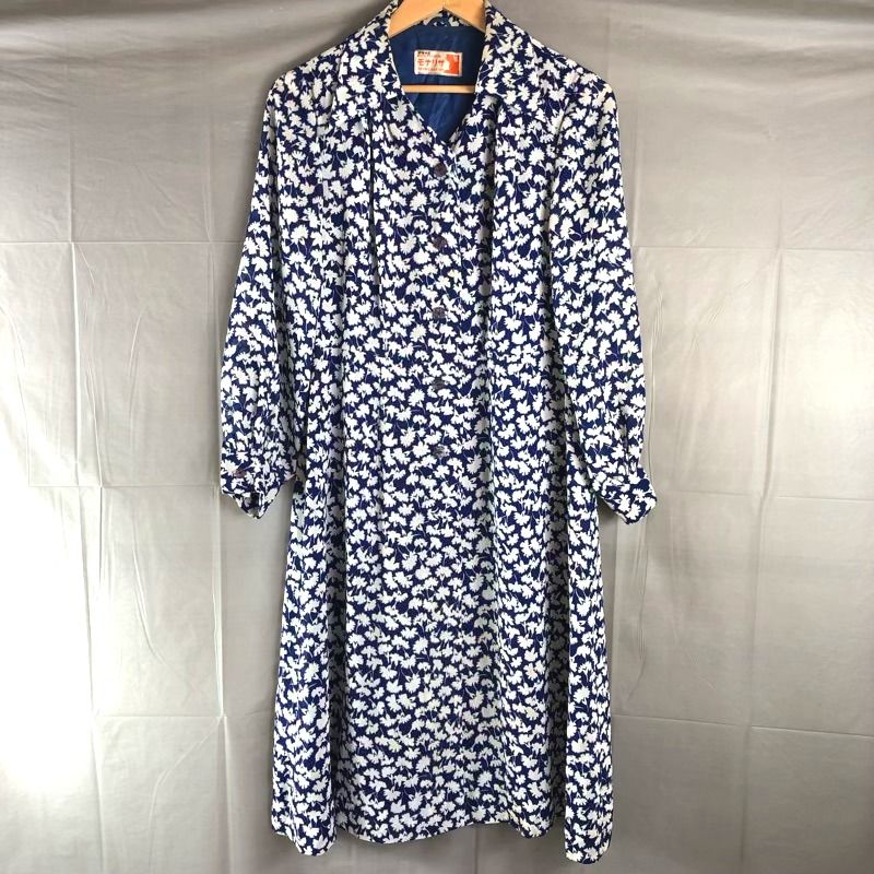 モナリザ MONNALISA ワンピース シャツワンピ ロング丈 花柄プリント 
