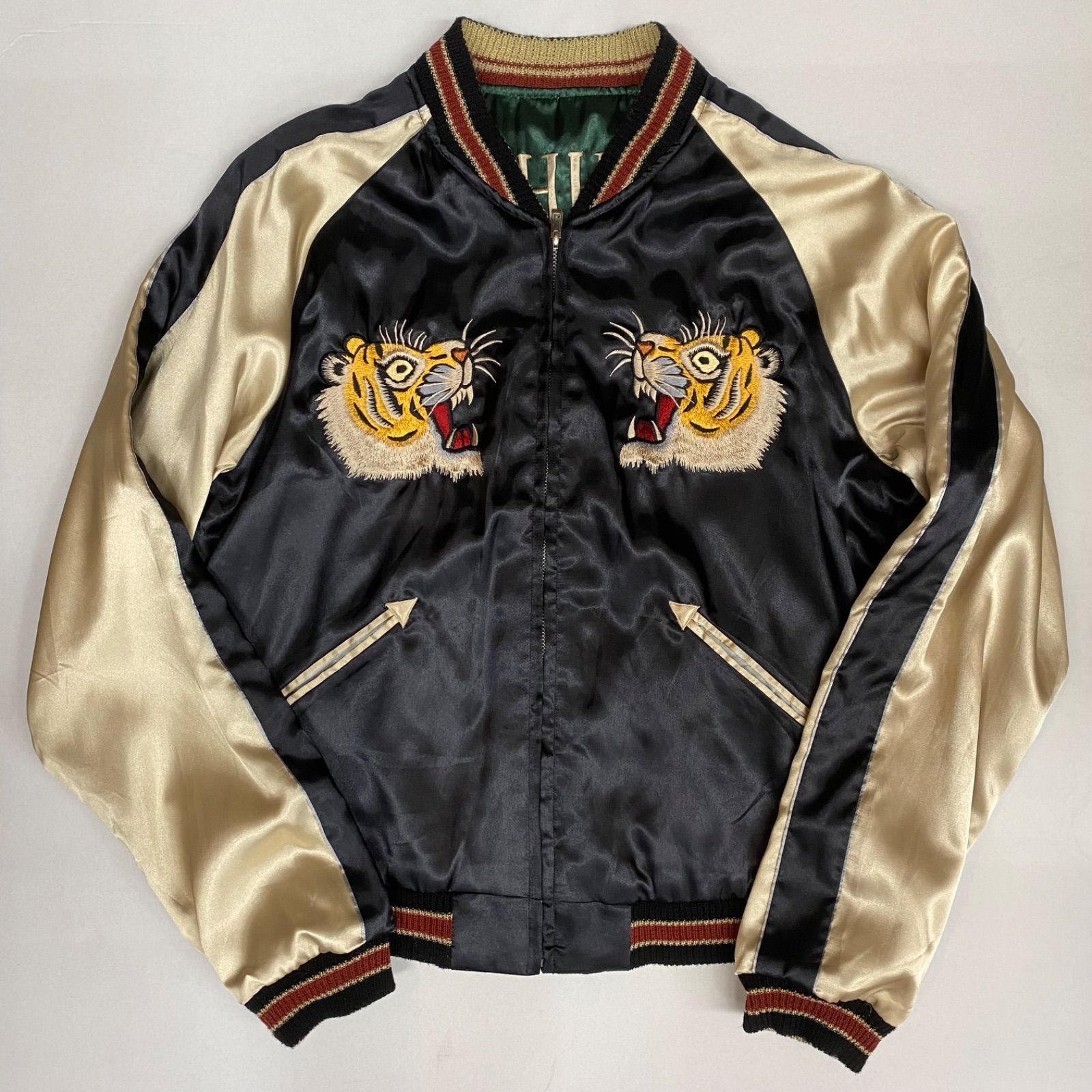 スカジャン テーラー東洋　舞妓×CHIEF テーラー東洋 リバーシブルスカジャン 舞妓×CHIEF 虎 スーベニア