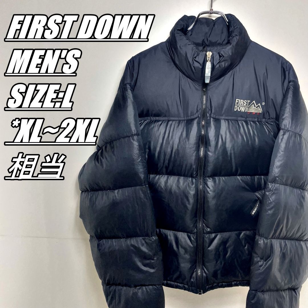 US古着・90s】FIRST DOWN ファーストダウン ダウンジャケット メンズ