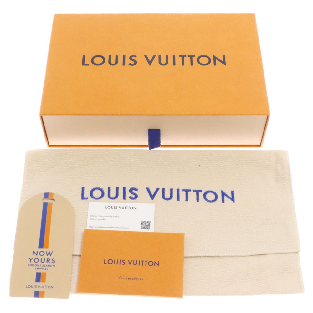 LOUIS VUITTON (ルイヴィトン) サハラ クロコダイル レザー