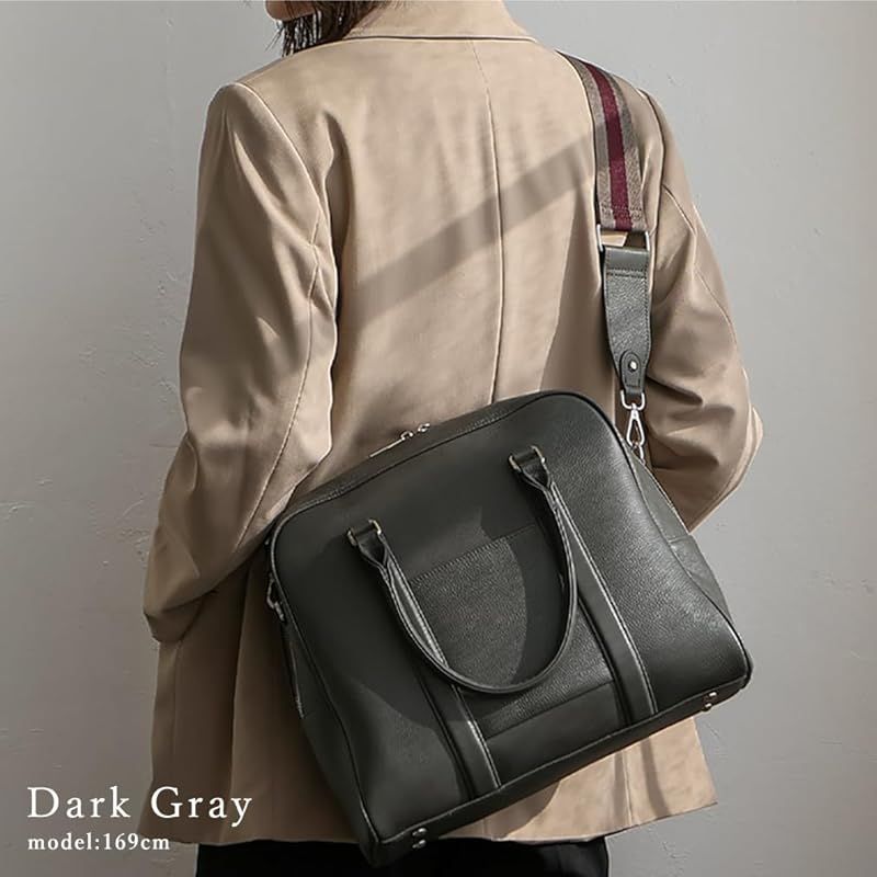 VITAFELICE ヴィータフェリーチェ 本革2wayスクエアボストンバッグ レディース sib-20072n ダークグレー