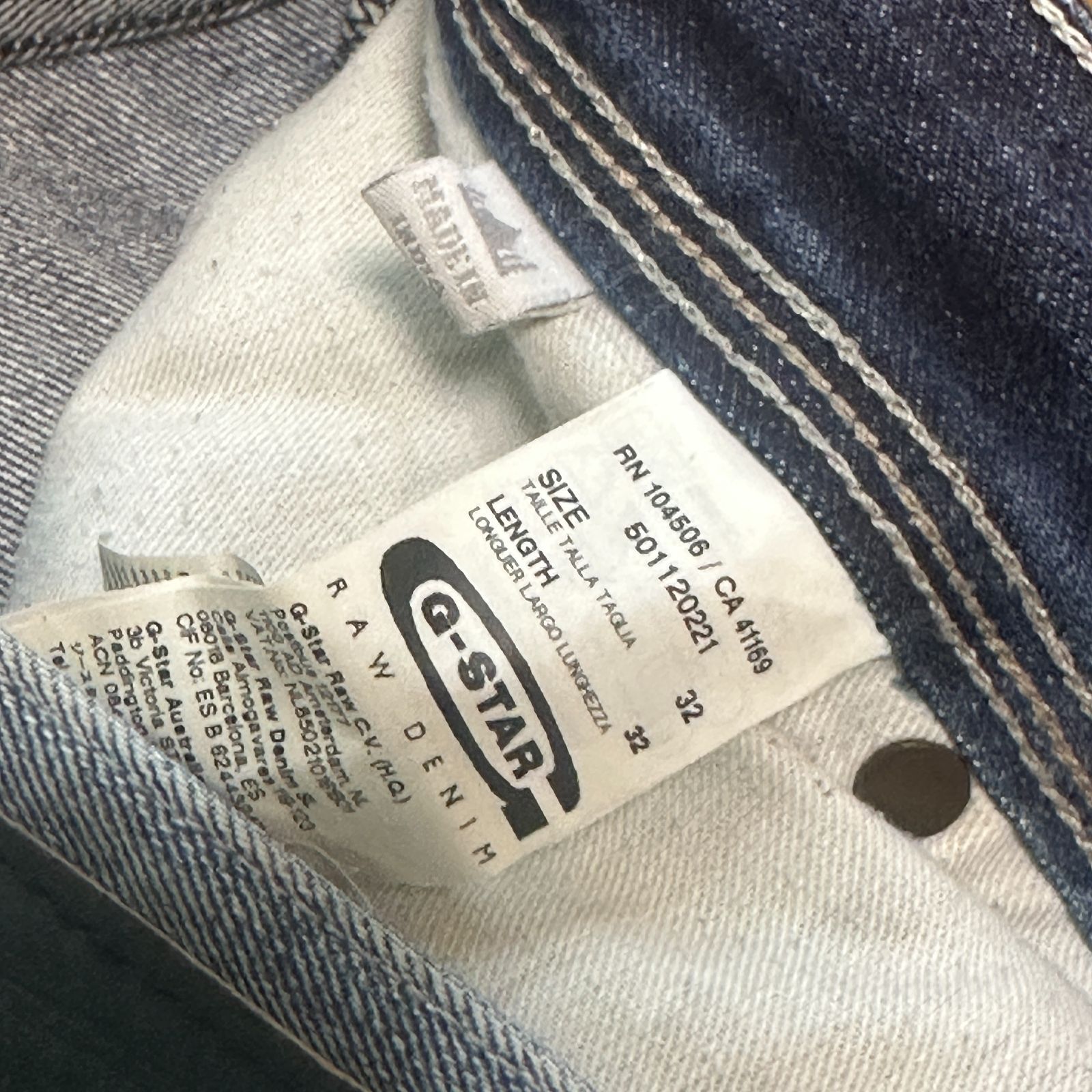 G-STAR ストレートデニム ライトブルー G-STAR RAW ATTACC LOW STRAIGHT ライトブルー ストレートデニム
