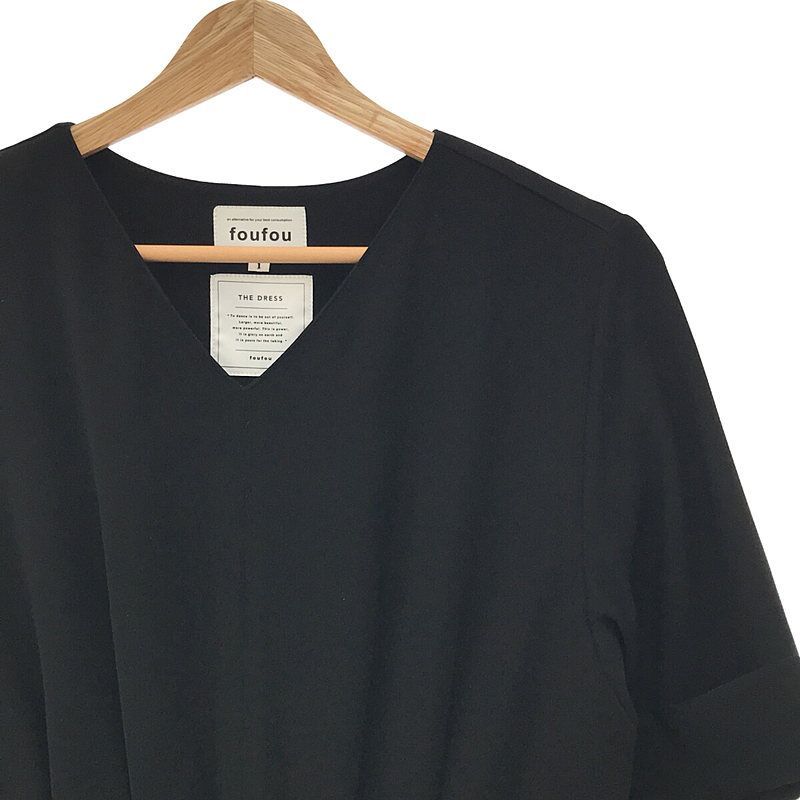 【foufou】Vneck gather one piece THE DRESS #11】Vneck gather one piece