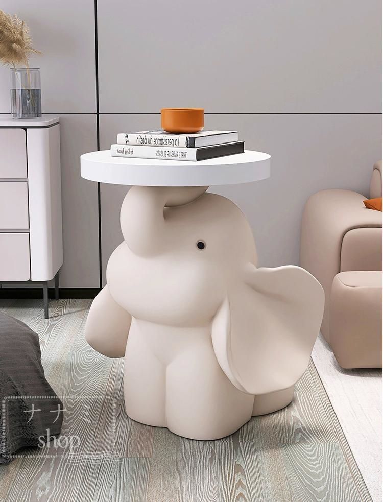 象のリビングルーム大型床置き装飾品ホームアクセサリーテレビキャビネットソファコーヒーテーブルベッドサイドテーブル新築祝いギフト