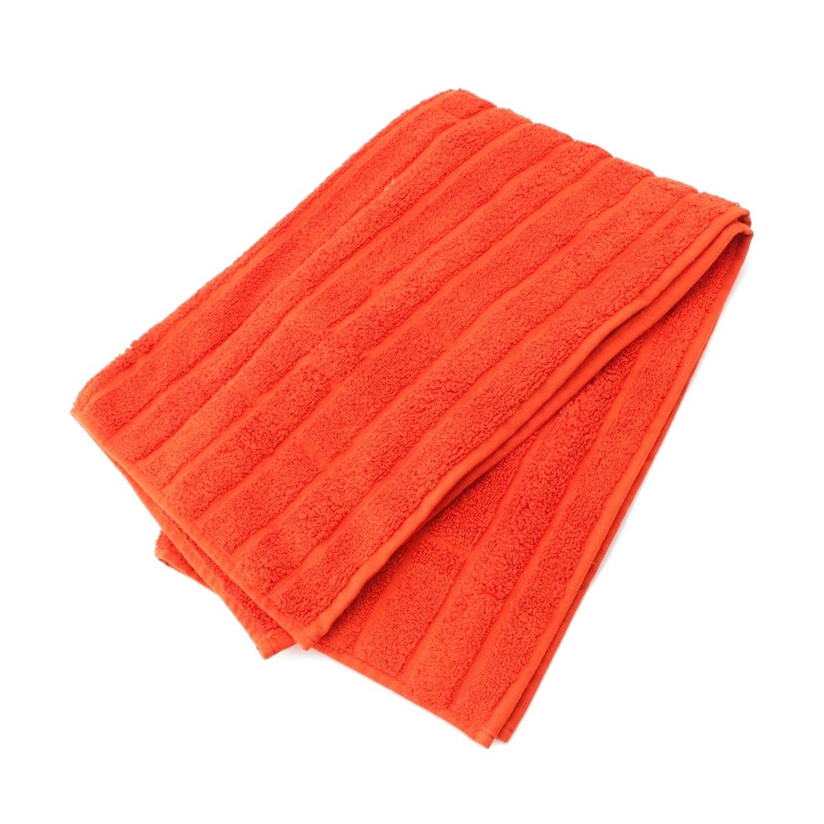 エルメス コットン ステアーズ オードランジュヴェルト パフュームドバスソープ ＆ タオル セット ホワイト オレンジ