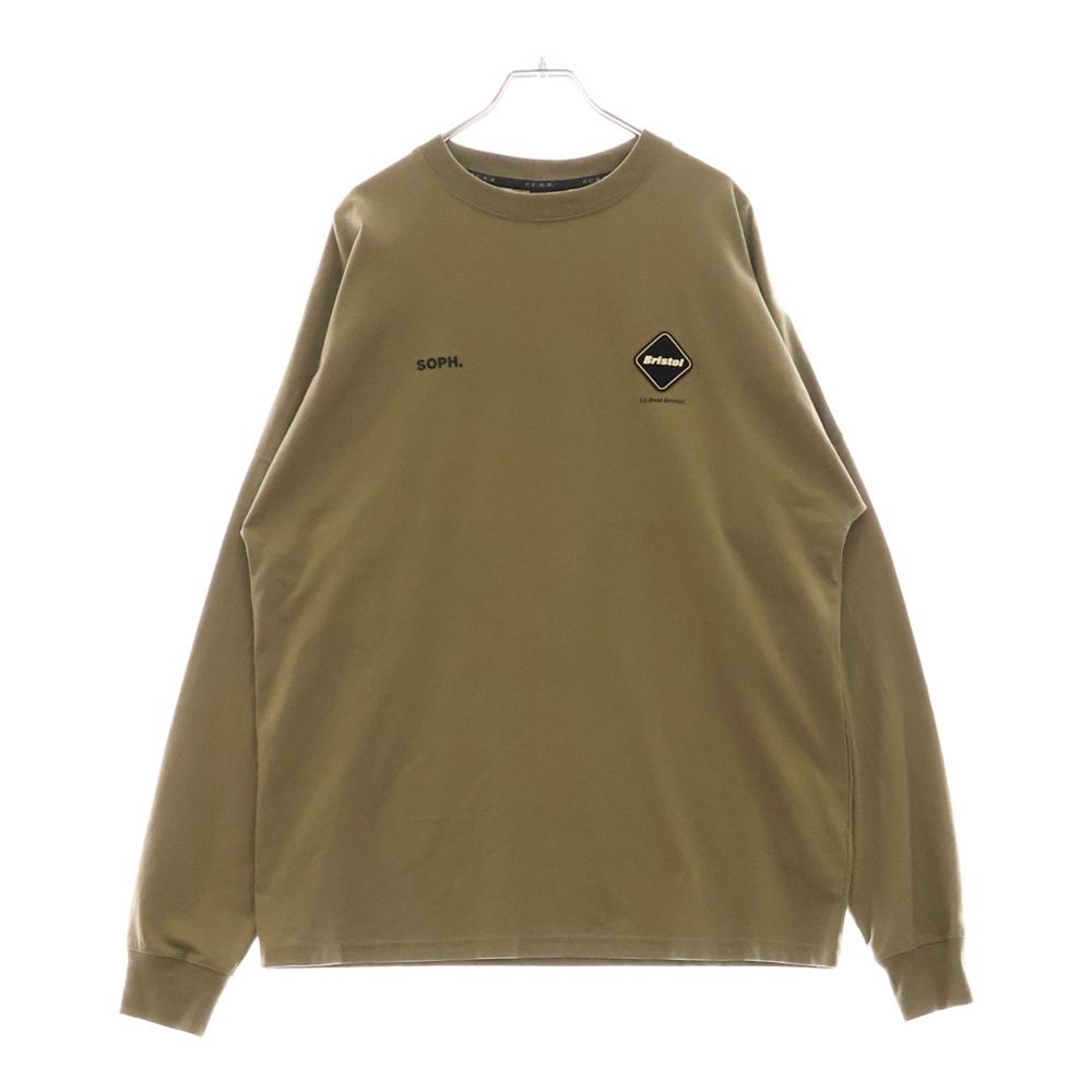 FCRB エフシーレアルブリストル　長袖Tシャツ　ビックロゴ　緑　M F.C.Real Bristol エフシーレアルブリストル 23AW STAR BIG LOGO