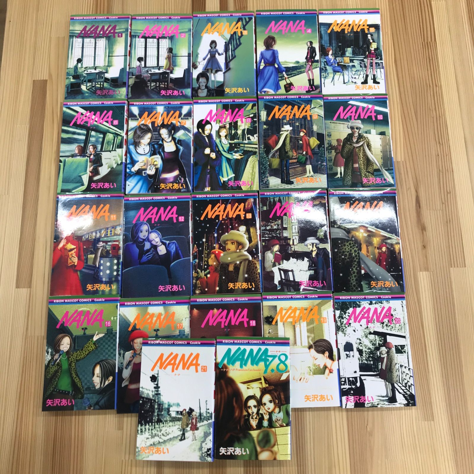 全巻セット】NANA 1～21巻＋7.8巻 矢沢あい - メルカリ