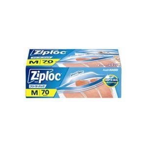 【まとめ】 旭化成ホームプロダクツ ジップロック フリーザーバッグ M70枚入 【&times;2セット】