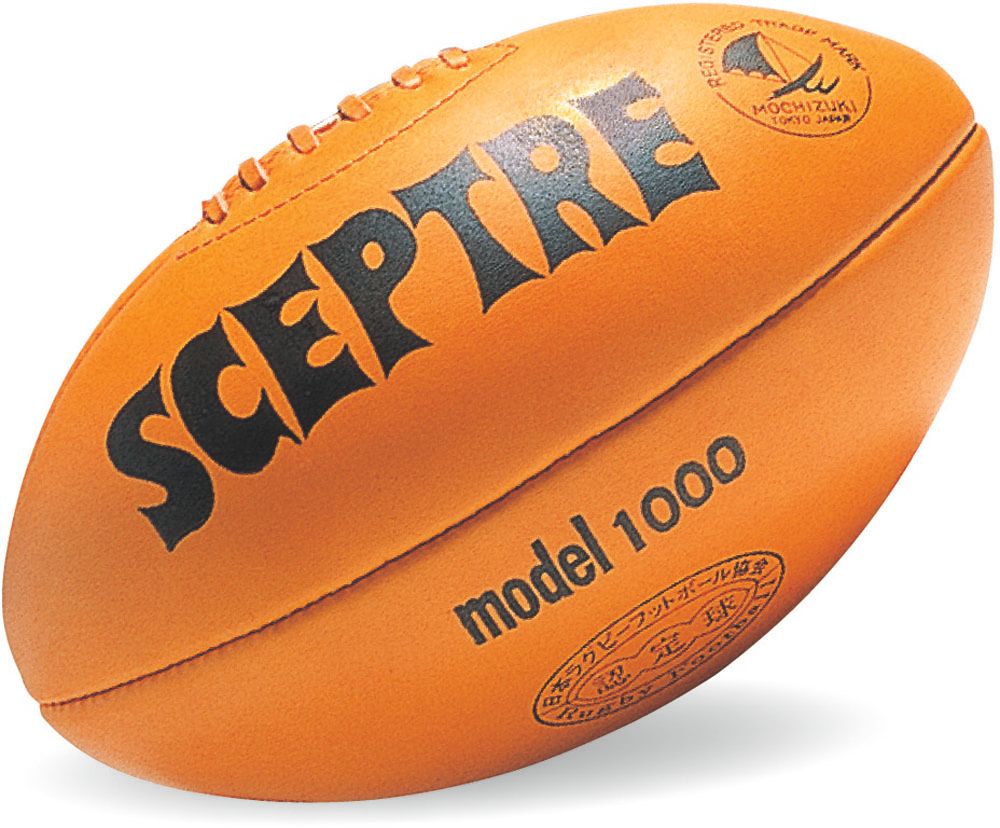 セプター SCEPTRE ラグビー モデル1000 ブラウン ラグビーボール 5号球 日本ラグビーフットボール協会認定球 社会人 大学生 高校生 中学生 体育 部活 試合 大会 球技 SP2 -