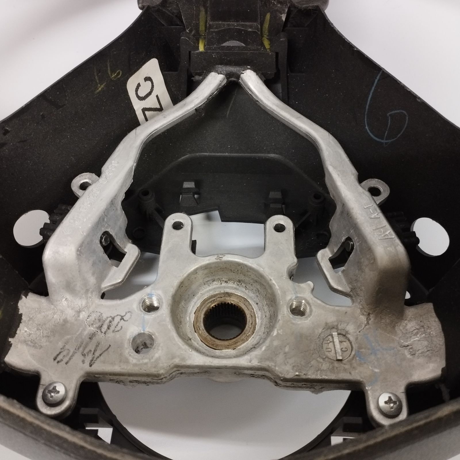 極美品】インプレッサ WRX STI GVB GRB 純正ステアリングホイール