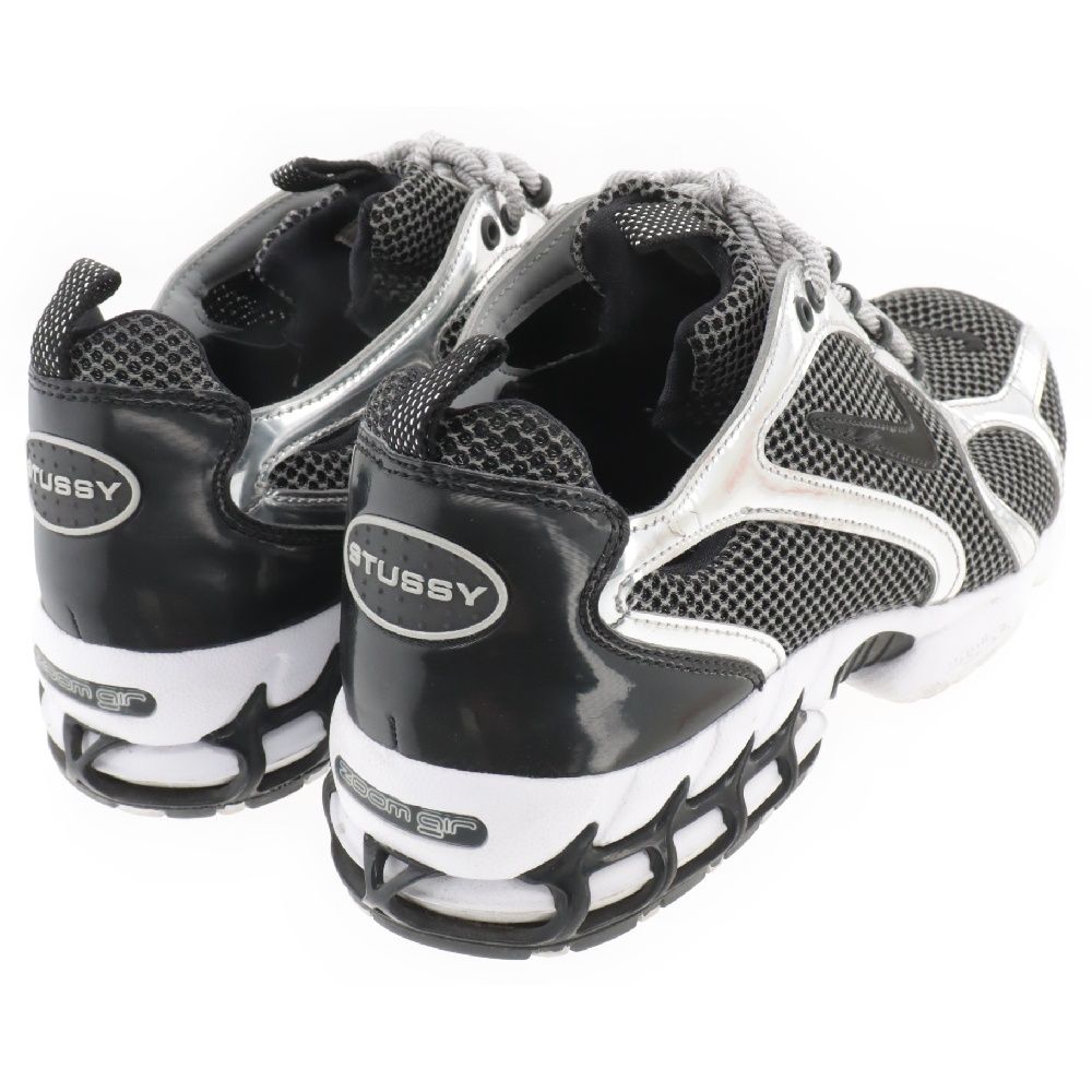 正規品販売！ STUSSY CU1854-001 ブラック/シルバー スニーカー シューズ