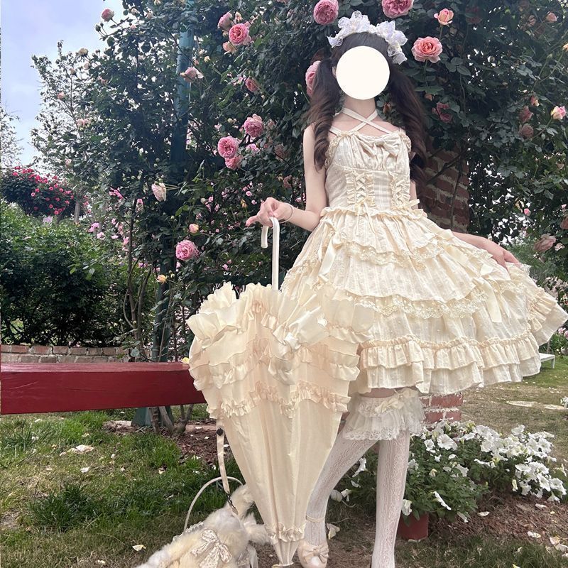長袖プリンセス風ワンピース 秋冬