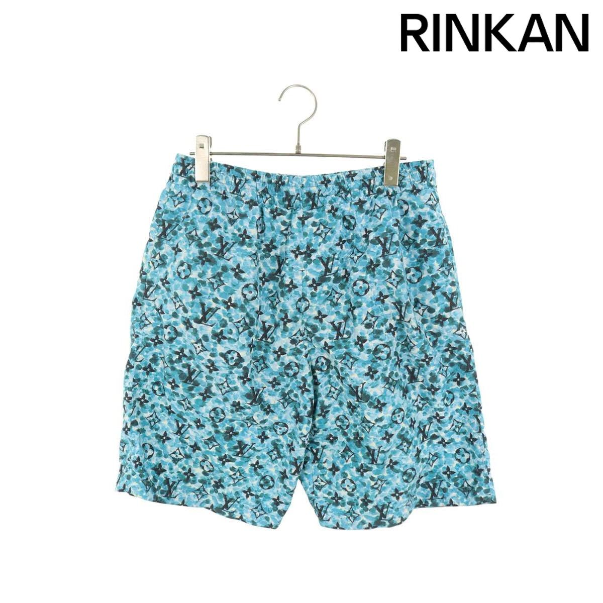 ルイヴィトン 23AW RM232M ZP6 HPW03W モノグラムクレープハーフパンツ メンズ S