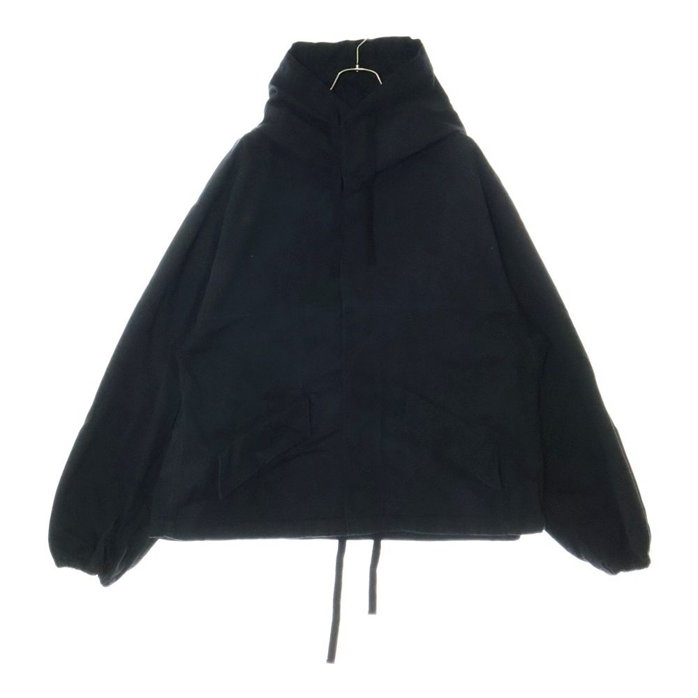 【サイズ2】ANCELLM 24AW DRILL HOODIE JACKET ANCELLM（アンセルム） 2024AW 24AW DRILL HOODIE JACKET Black