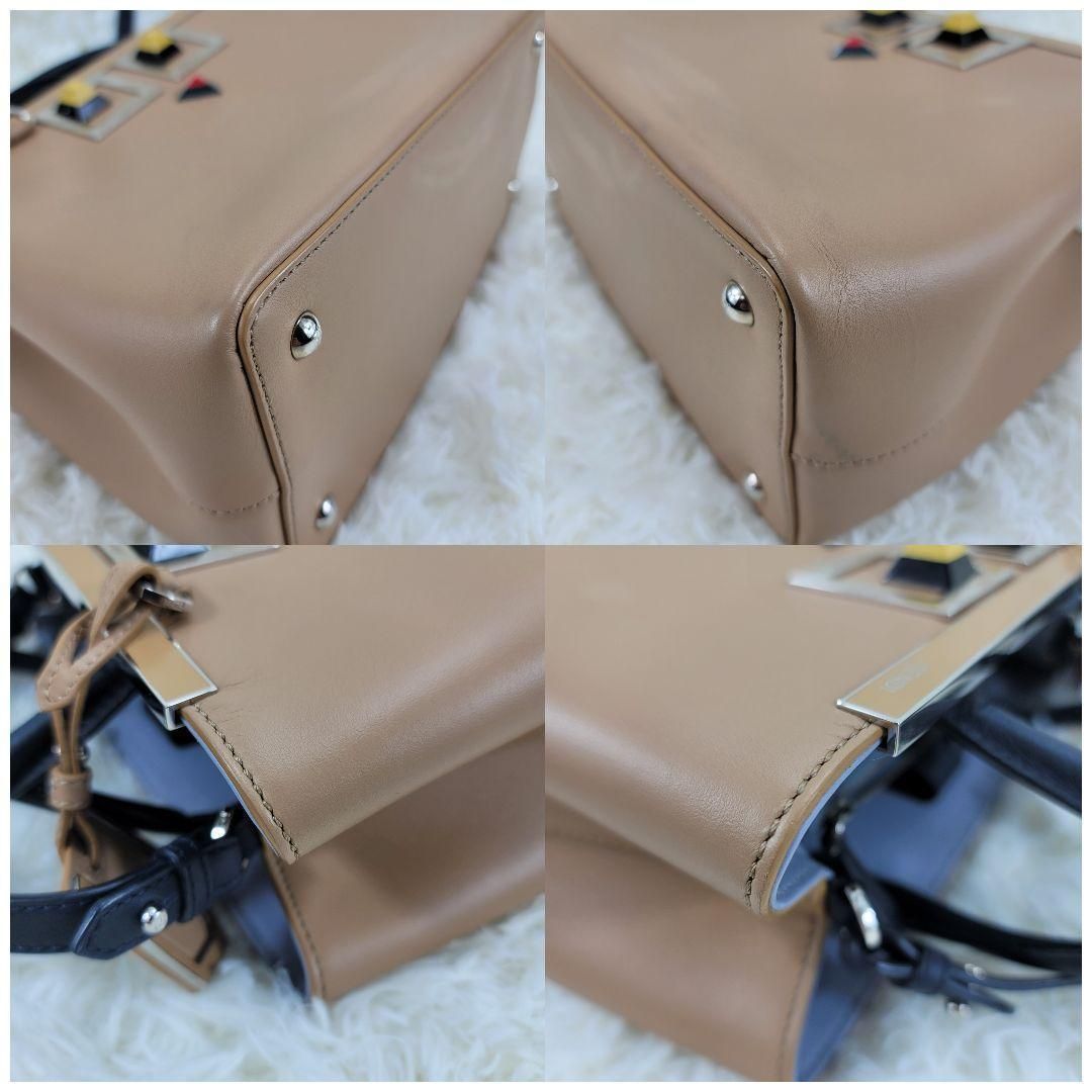 FENDI プチトゥージュール ヒプノタイズ 2WAY ハンドバッグ ショルダー