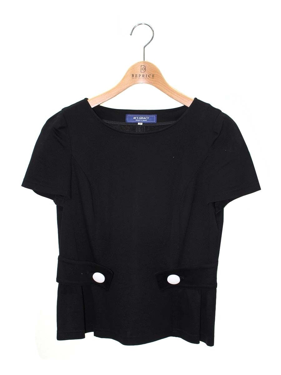 エムズグレイシー Monotone Cut sew 815312 Tシャツ カットソー 40