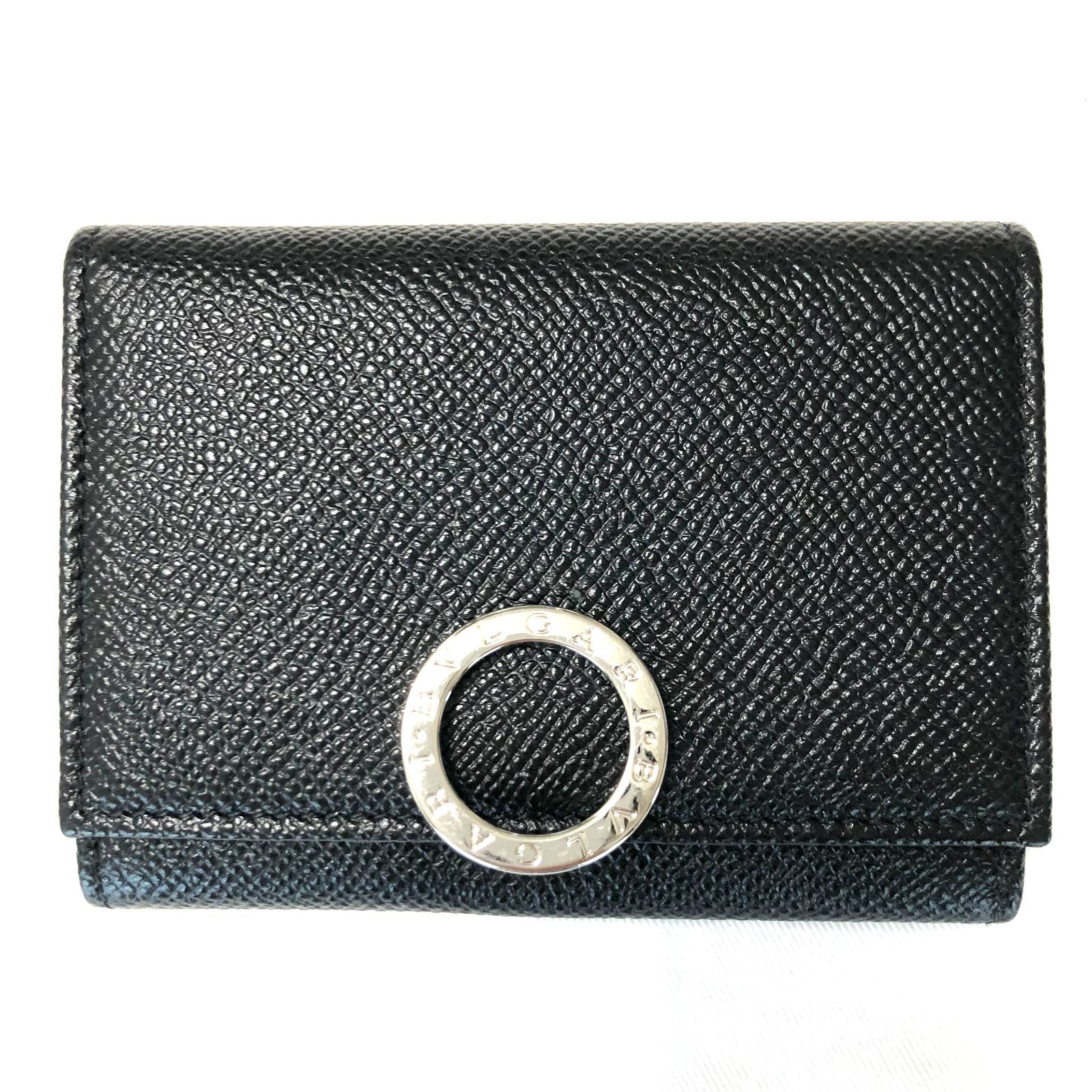 超美品！ ブルガリBVLGARI 名刺入れ ⭐超美品⭐BVLGARI ロゴ
