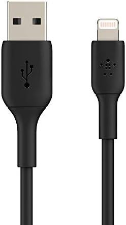 Belkin Lightningケーブル Boost Charge Lightning to USBケーブル iPhone iPad AirPods用 MFi認定iPhone充電ケーブル 9.8フィート|3m ブラック